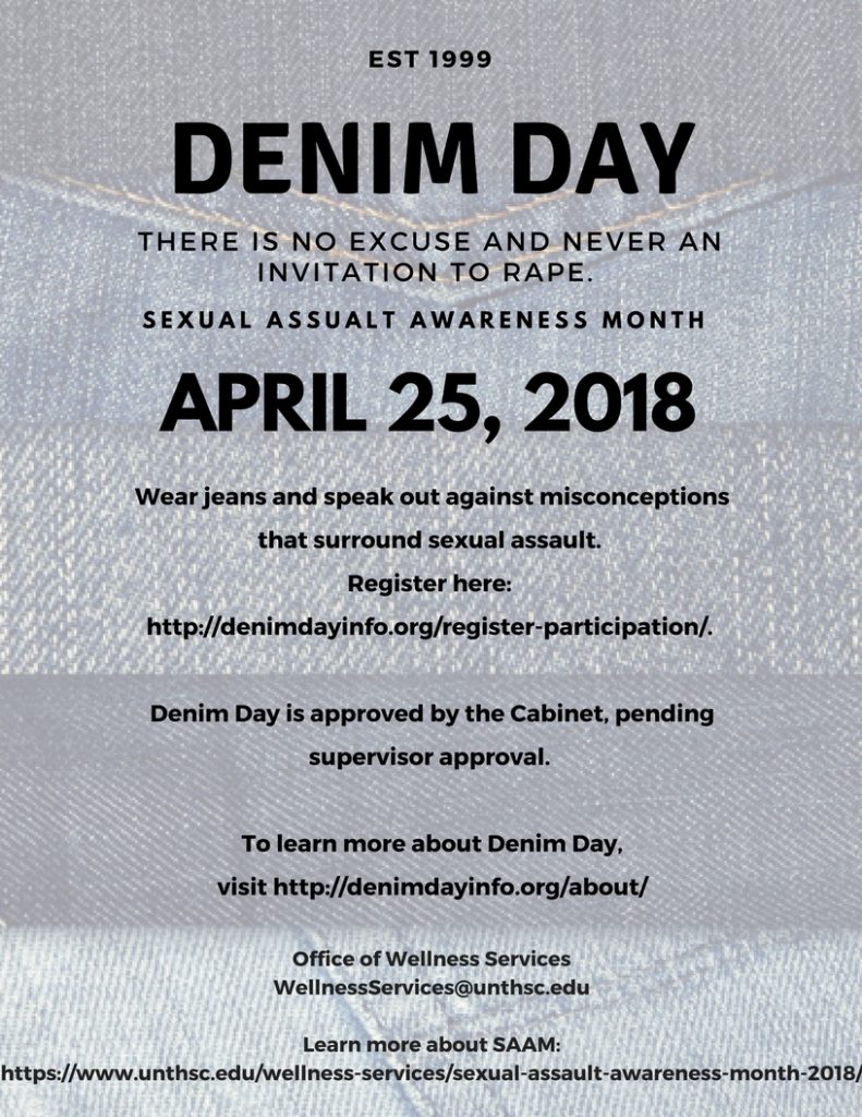 Denim Day - Office of Care and Civility