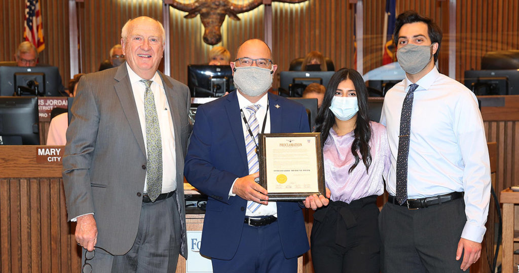 City of Fort Worth Recognizes TCOM during National Osteopathic Medicine ...