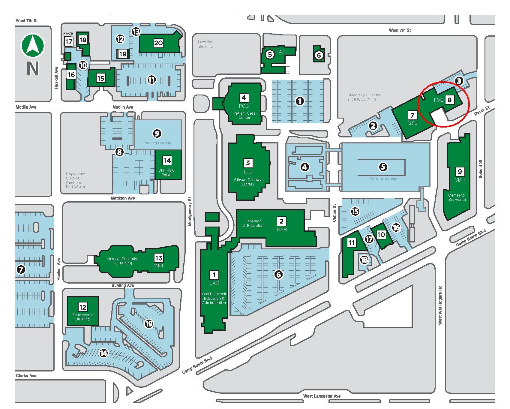 University Of Texas At Dallas Campus Map - Map